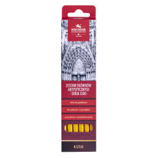 Koh–I–Noor Graphite Pencil Set 6 Pieces HB–8B 150006 – Artist Sketching Pencils