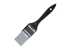 Pędzel silikonowy zakrzywiony 1.5″ – NIKI4 | Do farb, past i efektów strukturalnych