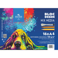 Koh-I-Noor Pad Mix Media A4 180g 16 sheets