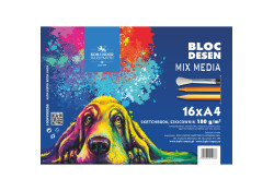 Koh-I-Noor Blok Mix Media A4 180g 16 ark