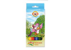 Koh–I–Noor Kredki Ptaki 3554, 24 kolorów
