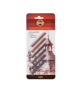 Koh–I–Noor Sepia Stick Set 4392 6 pcs.