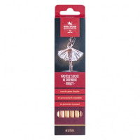 Koh–I–Noor Gioconda Pastel Pencil Set 8820BR Browns, 6 colours