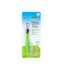 Wedo COMFORTLINE Scalpel + 5 Spare Blades