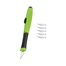 Wedo COMFORTLINE Pocket Scalpel + 5 Spare Blades