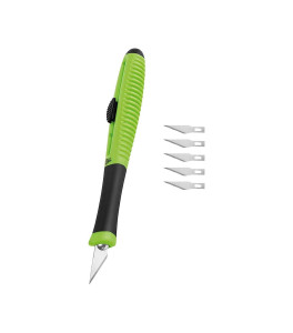 Wedo COMFORTLINE Skalpel Pocket + 5 zapasowych ostrzy