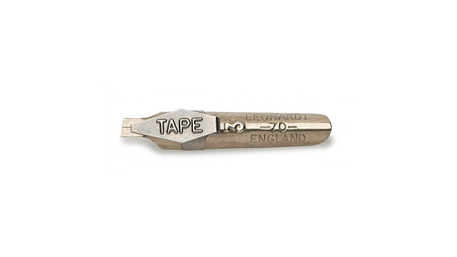 Manuscript Stalówka Leonardt Tape Typ 70 Nib & Reservoir 3 mm Bronze