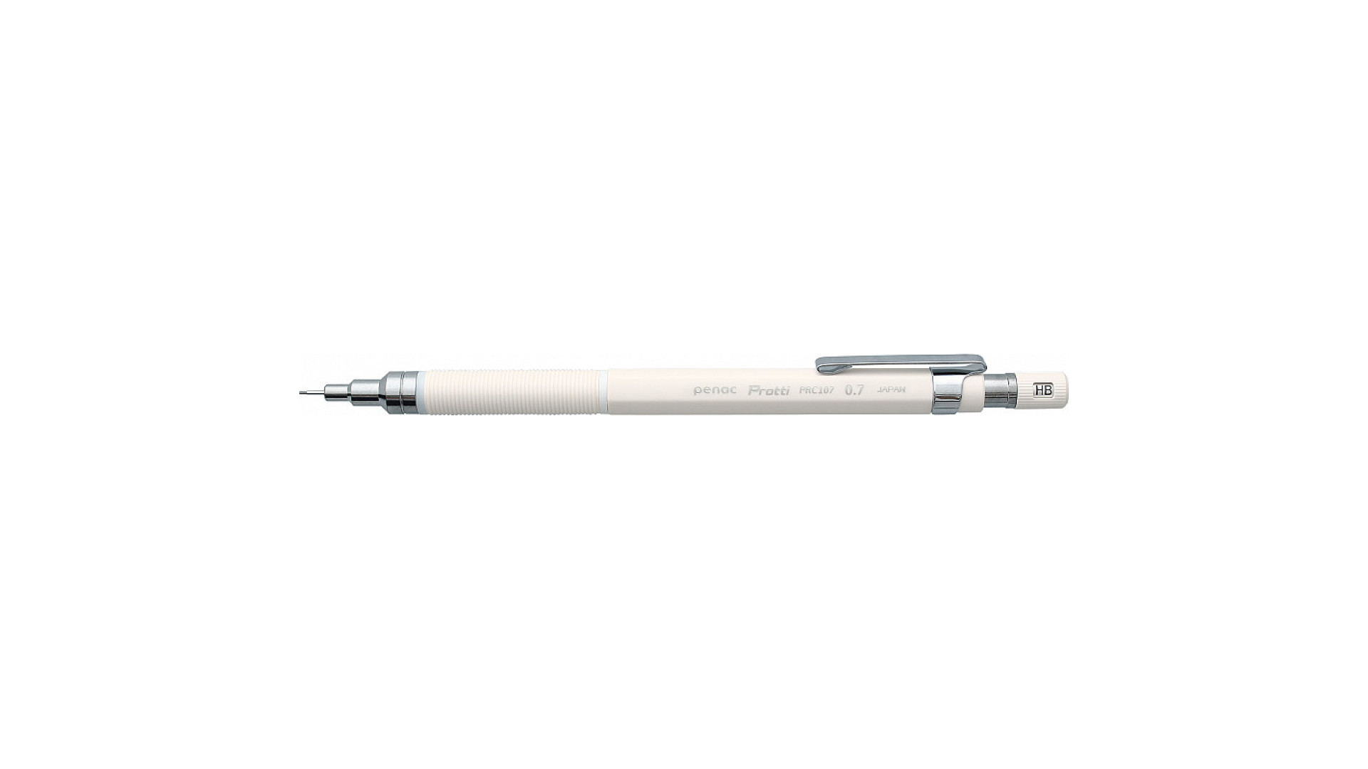 Penac Mechanical pencil Protti PRC 107 White 0.7 mm