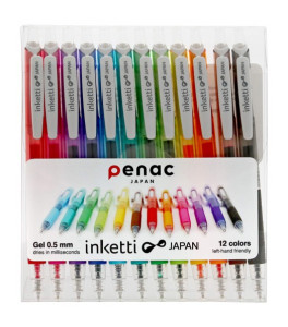 Penac Długopis żelowy Inketti w zestawie WP 12 szt