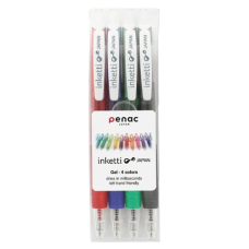 Penac Gel pen Inketti set 1WP 4 pcs