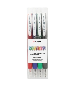 Penac Gel pen Inketti set 1WP 4 pcs Penac Gel pen Inketti set 1WP 4 pcs