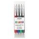 Penac Gel pen Inketti set 1WP 4 pcs