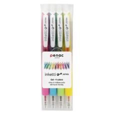 Penac Gel pen Inketti set 2WP 4 pcs