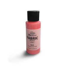 Farba do Tkanin Phoenix Aureuo 59 ml Farba Akrylowa do Ubrań i Tekstyliów Pearl Red 903