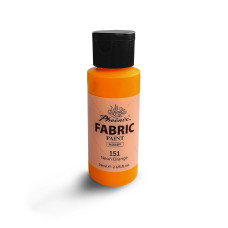 Farba do Tkanin Phoenix Aureuo 59 ml Farba Akrylowa do Ubrań i Tekstyliów Neon Orange 151