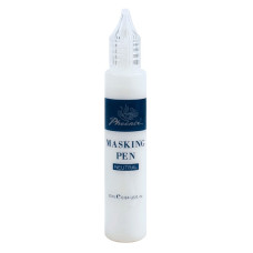 Phoenix Płyn maskujący do akwareli i gwaszy, buteleczka z aplikatorem 25 ml