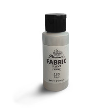 Farba do Tkanin Phoenix Aureuo 59 ml Farba Akrylowa do Ubrań i Tekstyliów Silver 120
