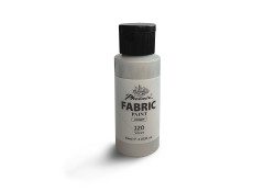Phoenix Aureuo Fabric Paint 59 ml Textile Paint for Clothes and Fabric Silver 120