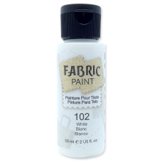 Farba do Tkanin Phoenix Aureuo 59 ml Farba Akrylowa do Ubrań i Tekstyliów White 102