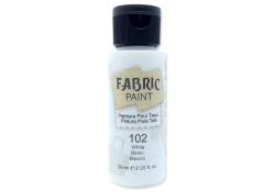 Phoenix Aureuo Fabric Paint 59 ml Textile Paint for Clothes and Fabric White 102