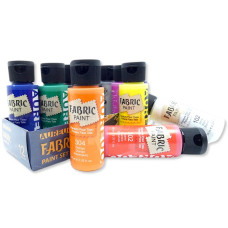 Phoenix AUREUO Fabric Paint Set 12x59 ml
