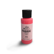 Farba do Tkanin Phoenix Aureuo 59 ml Farba Akrylowa do Ubrań i Tekstyliów Scarlet 302