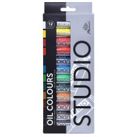 Phoenix Oil Paint Set – 12 Colours x 12 ml