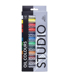 Phoenix Oil Paint Set – 12 Colours x 12 ml
