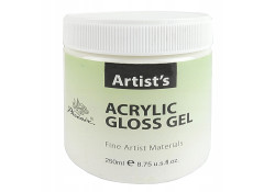 Żel akrylowy błyszczący Phoenix 250 ml – nieżółknący żel do farb akrylowych