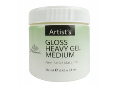 Medium akrylowe żel błysk Phoenix 250 ml – bardzo gęste medium do farb akrylowych