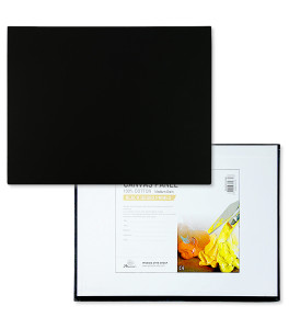 Phoenix Studio Podobrazie płytowe czarne 40x50 cm, bawełna