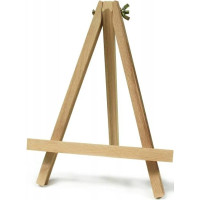 Phoenix Mini Wooden Easel 12.5 × 6.5 × 6.5 cm – Small Display Easel