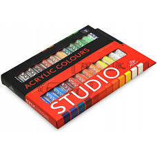 Phoenix Acrylic Paint Set – 24 Colours x 12 ml