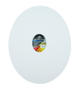 Phoenix Artist Stretched Canvas oval 30x40 cm, cotton