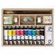 Zestaw Farb Olejnych Van Gogh Basic w Drewnianej Kasecie 10 × 40 ml + Akcesoria
