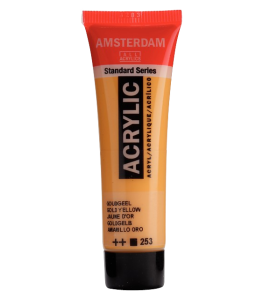 Amsterdam Standard Series Acrylic Tube 20 ml Gold Yellow 253