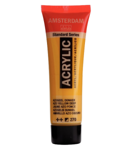 Amsterdam Standard Series Acrylic Tube 20 ml Azo Yellow Deep 270