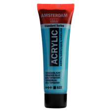 Amsterdam Standard Series Acrylic Tube 20 ml Turquoise Blue 522