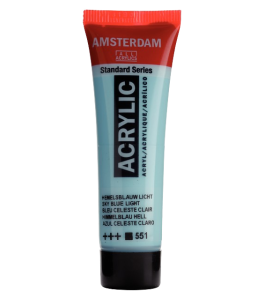 Amsterdam Standard Series Acrylic Tube 20 ml Sky Blue Light 551