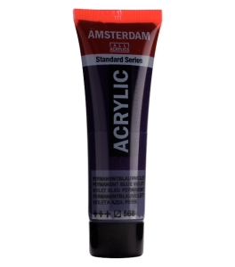 Farba akrylowa Amsterdam 20 ml Permanent Blue Violet 568 Farba akrylowa Amsterdam 20 ml Permanent Blue Violet 568