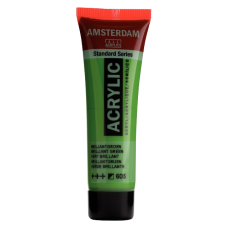 Amsterdam Standard Series Acrylic Tube 20 ml Brilliant Green 605