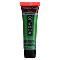 Amsterdam Standard Series Acrylic Tube 20 ml Permanent Green Light 618