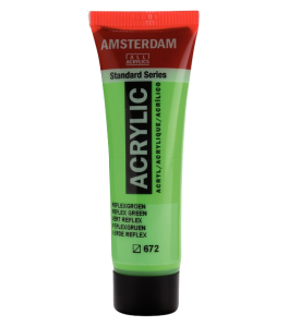 Amsterdam Standard Series Acrylic Tube 20 ml Reflex Green 672