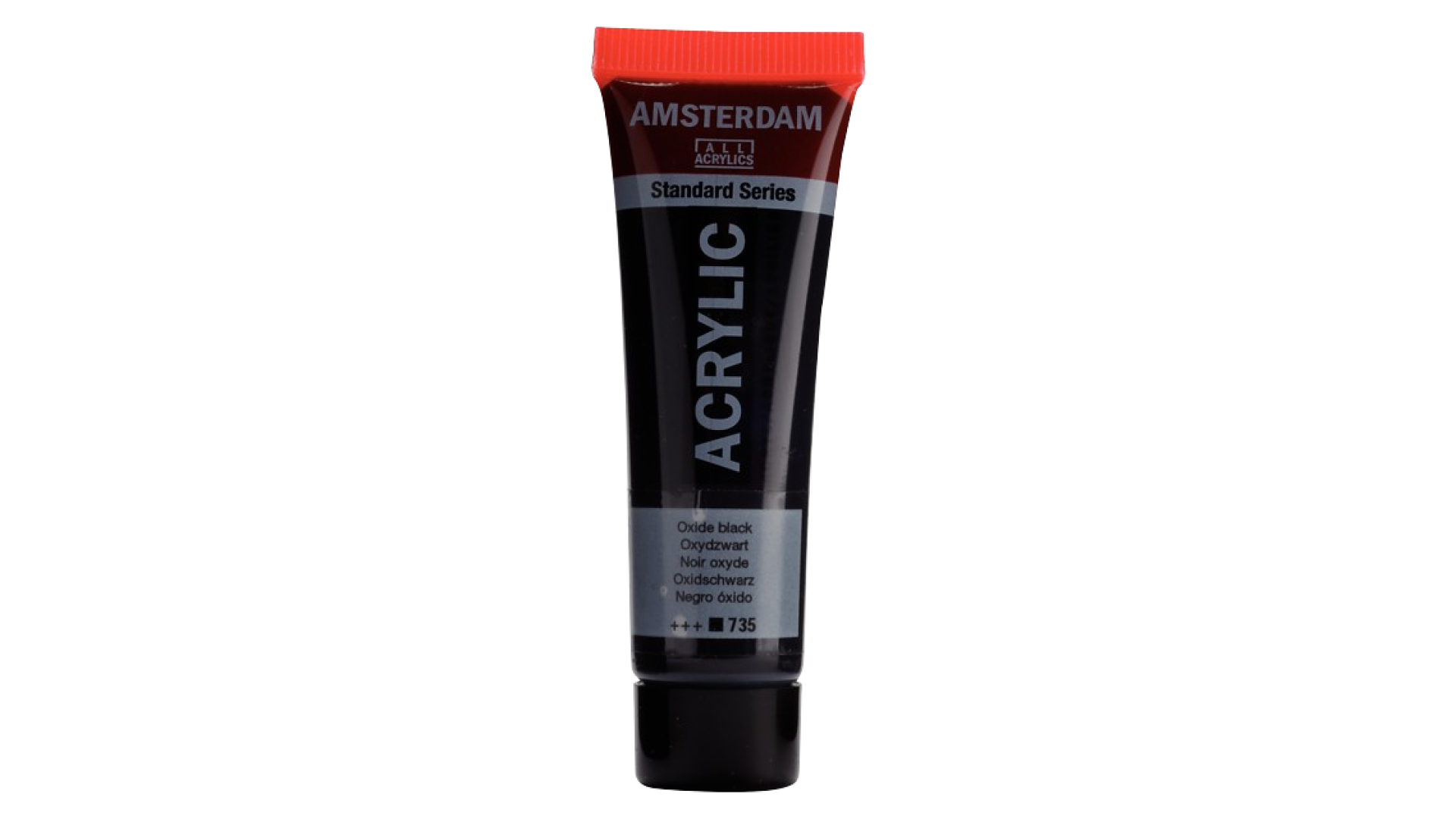 Amsterdam Standard Series Acrylic Tube 20 ml Oxide Black 735