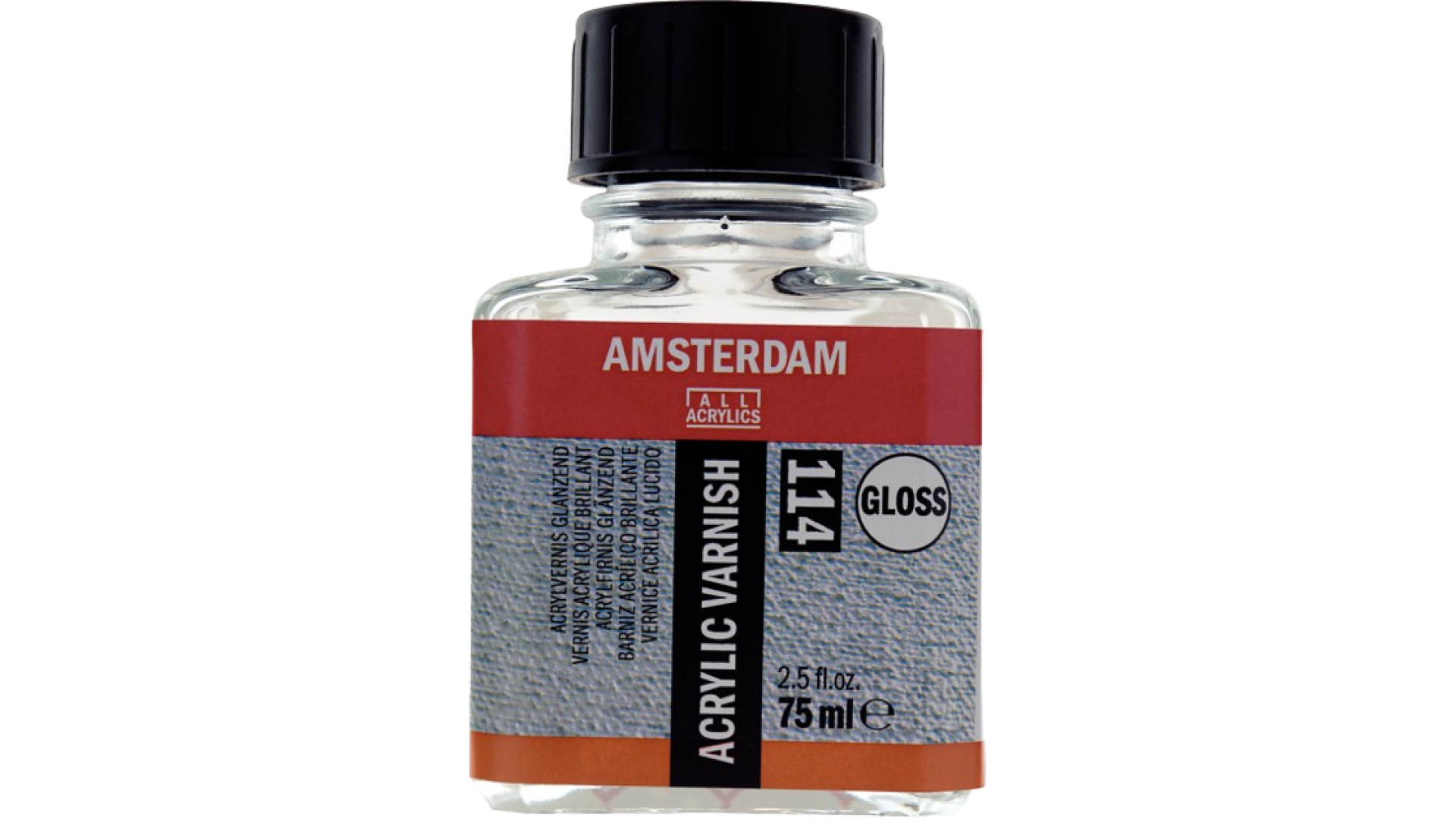 Amsterdam Acrylic Varnish Glossy 114 Bottle 75 ml