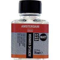 Amsterdam Acrylic Varnish Mat 115 Bottle 75 ml