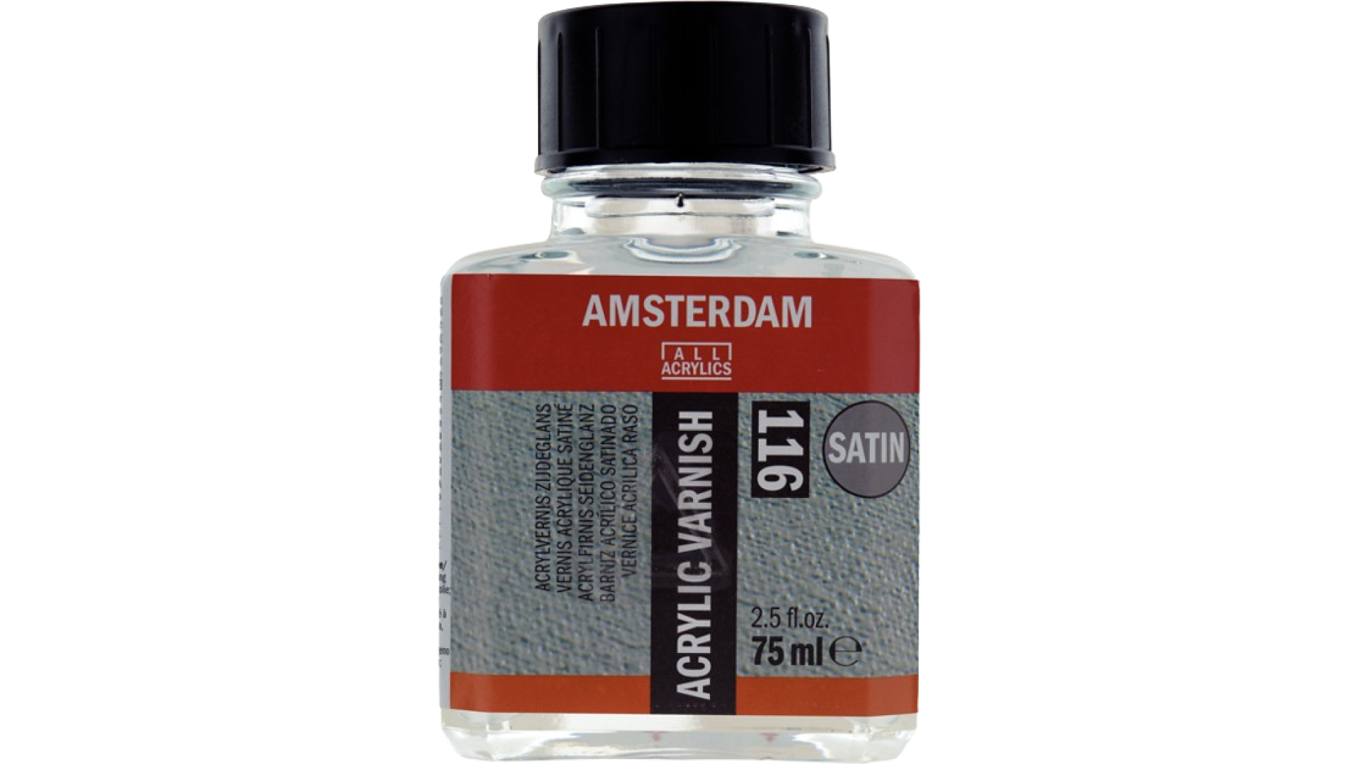 Amsterdam Acrylic Varnish Satin 116 Bottle 75 ml