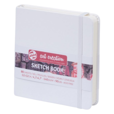 Talens Art Creation Sketchbook White 12 x 12 cm, 140 g, 80 sheets
