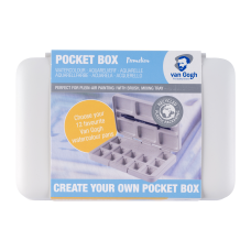 Van Gogh Empty Watercolour Tin for 12 Half Pans