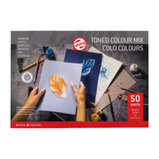 Blok Talens Toned A4 Mix Kolorów Zimnych 50 ark 180g